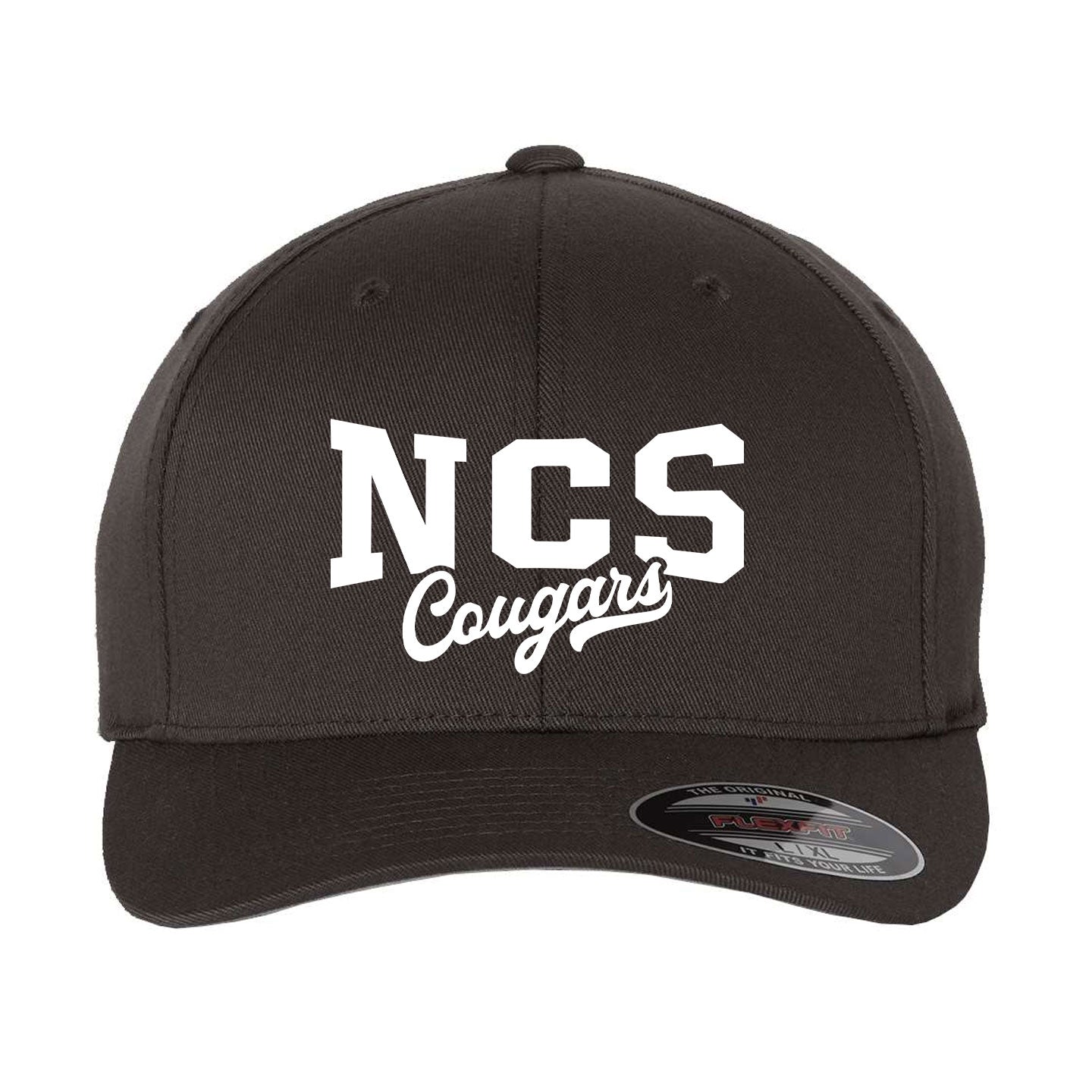 NCS Cougars - Flexfit Cotton Blend Cap Embroidery