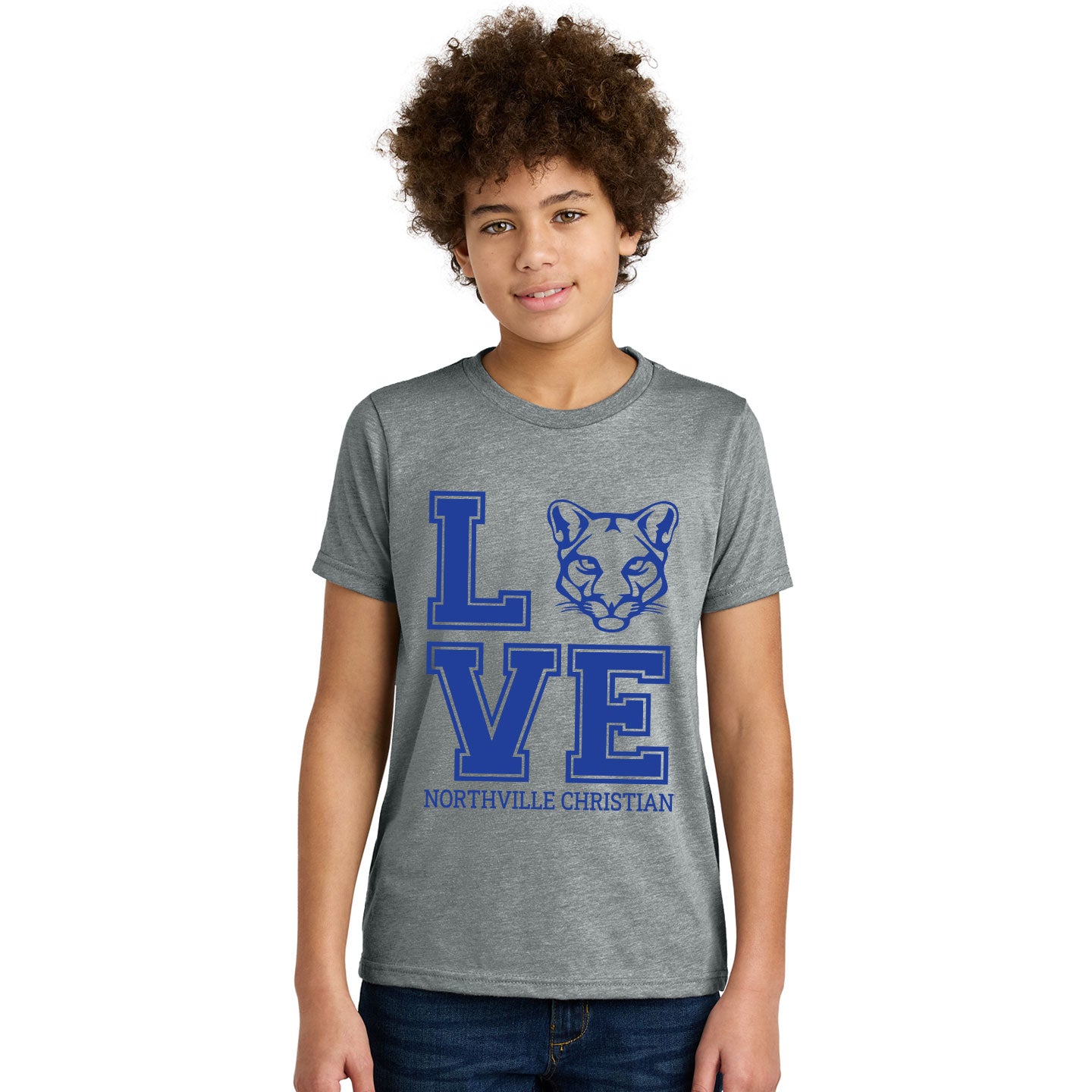 NVCS - Cougar Love Youth Blend T-Shirt