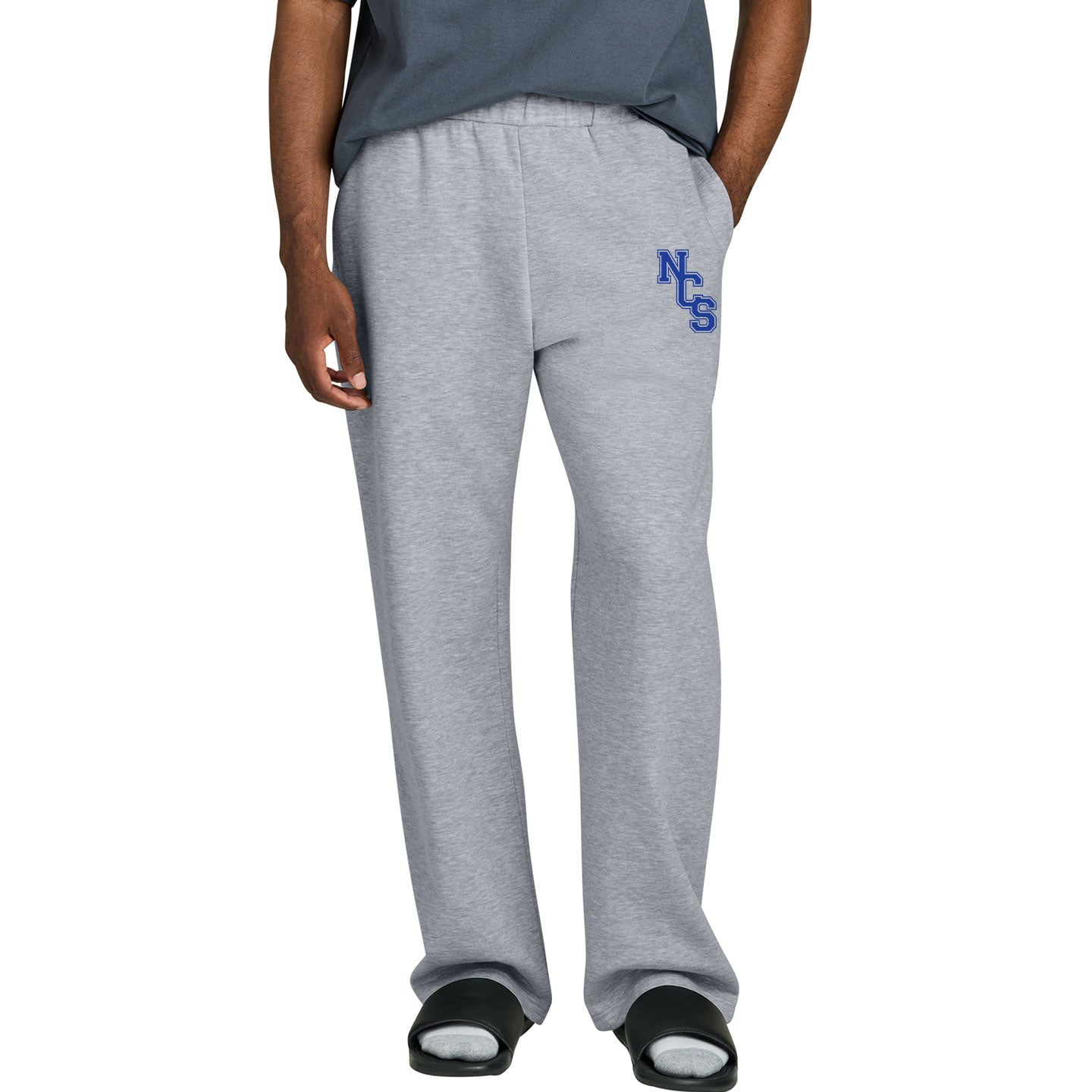 NVCS - NCS Printed  Unisex Fleece Open Bottom Sweatpant