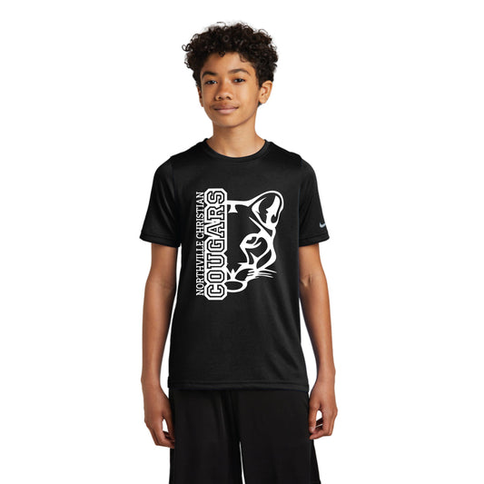 NVCS - Cougar Face Youth Nike rLegend Tee