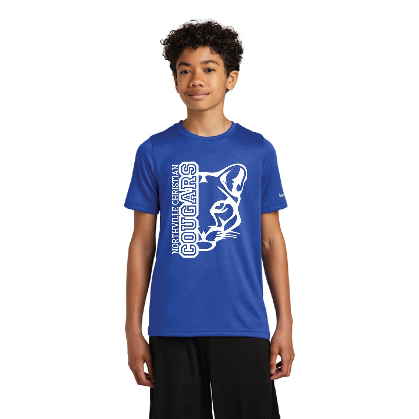 NVCS - Cougar Face Youth Nike rLegend Tee