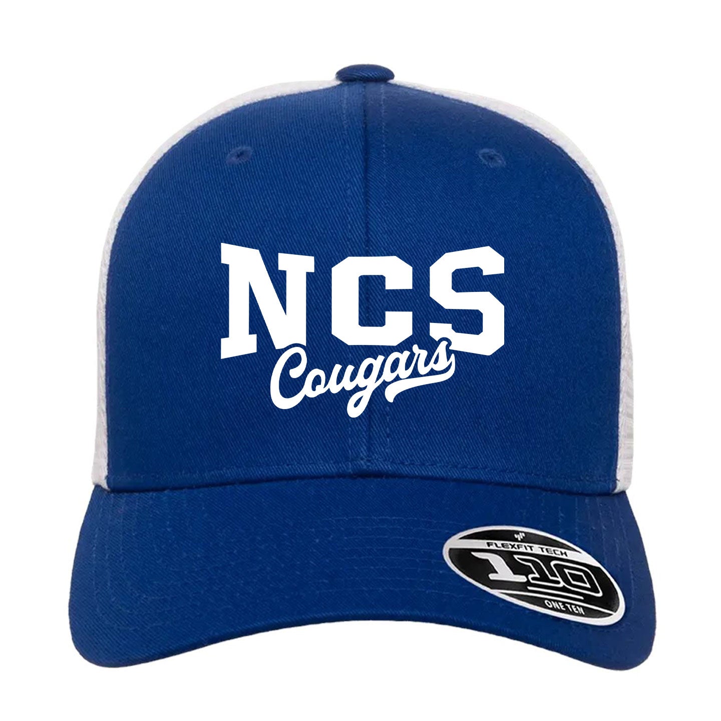 NCS Cougars -  Flexfit 110M Trucker Mesh-Back Snapback Cap Embroidery