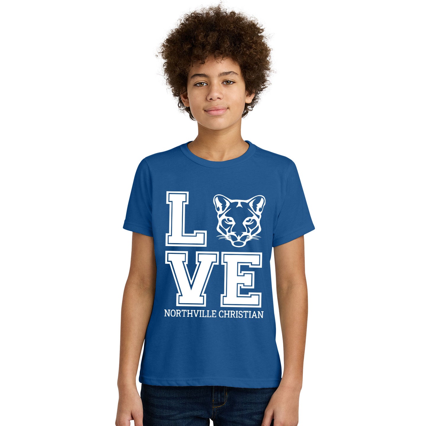 NVCS - Cougar Love Youth Blend T-Shirt
