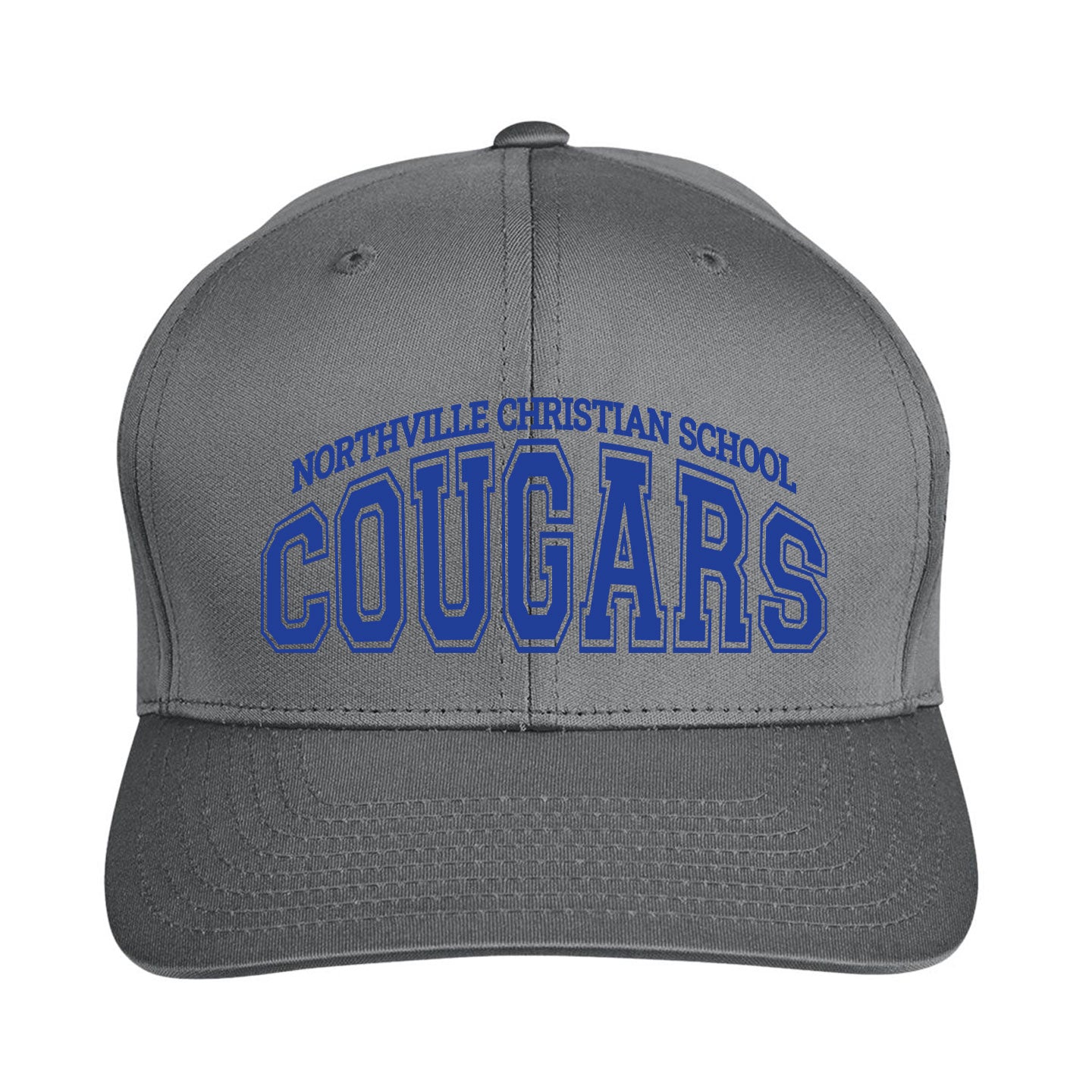 Cougar Arched Wordmark -  Youth Performance Cap Embroidery