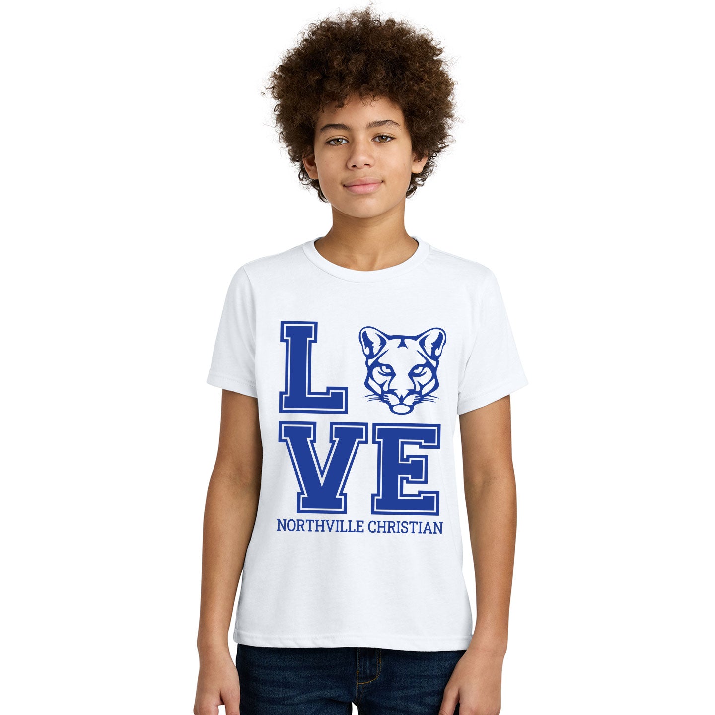 NVCS - Cougar Love Youth Blend T-Shirt