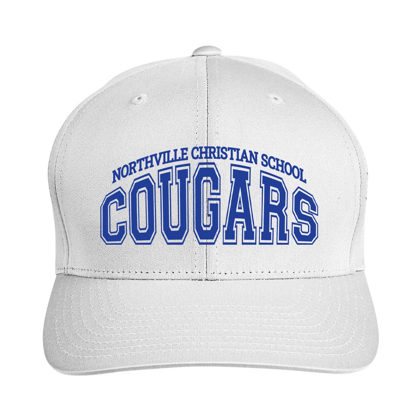 Cougar Arched Wordmark -  Youth Performance Cap Embroidery