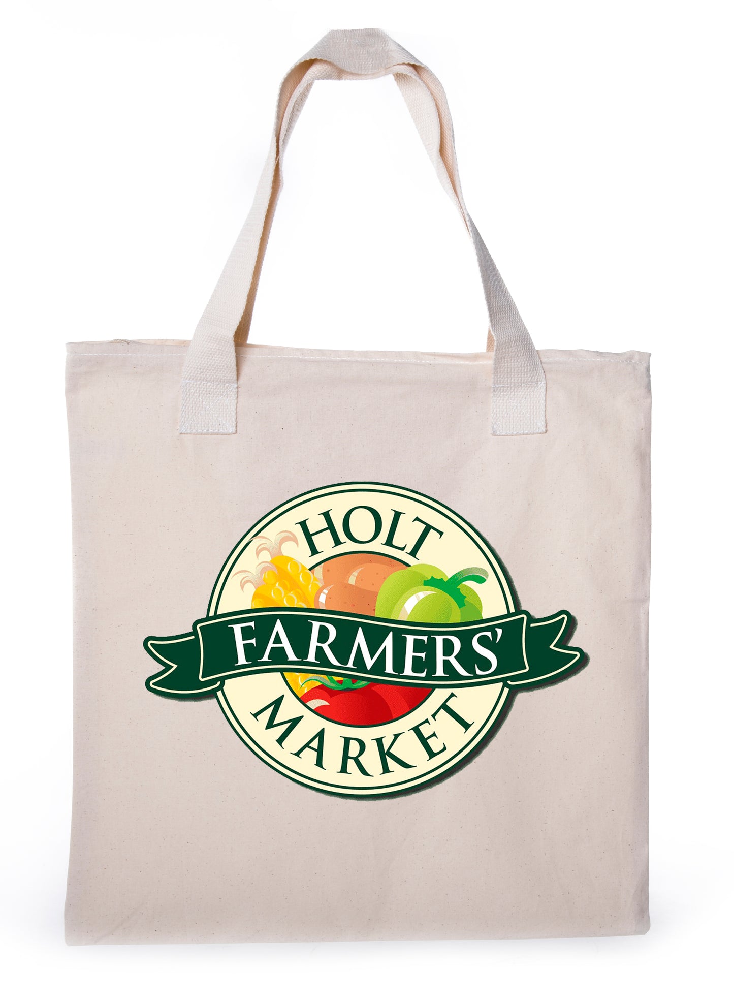 Cotton Canvas Tote Bag With Custom Print