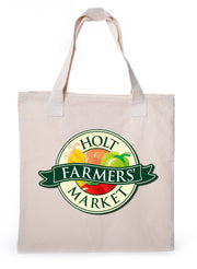 Cotton Canvas Tote Bag With Custom Print