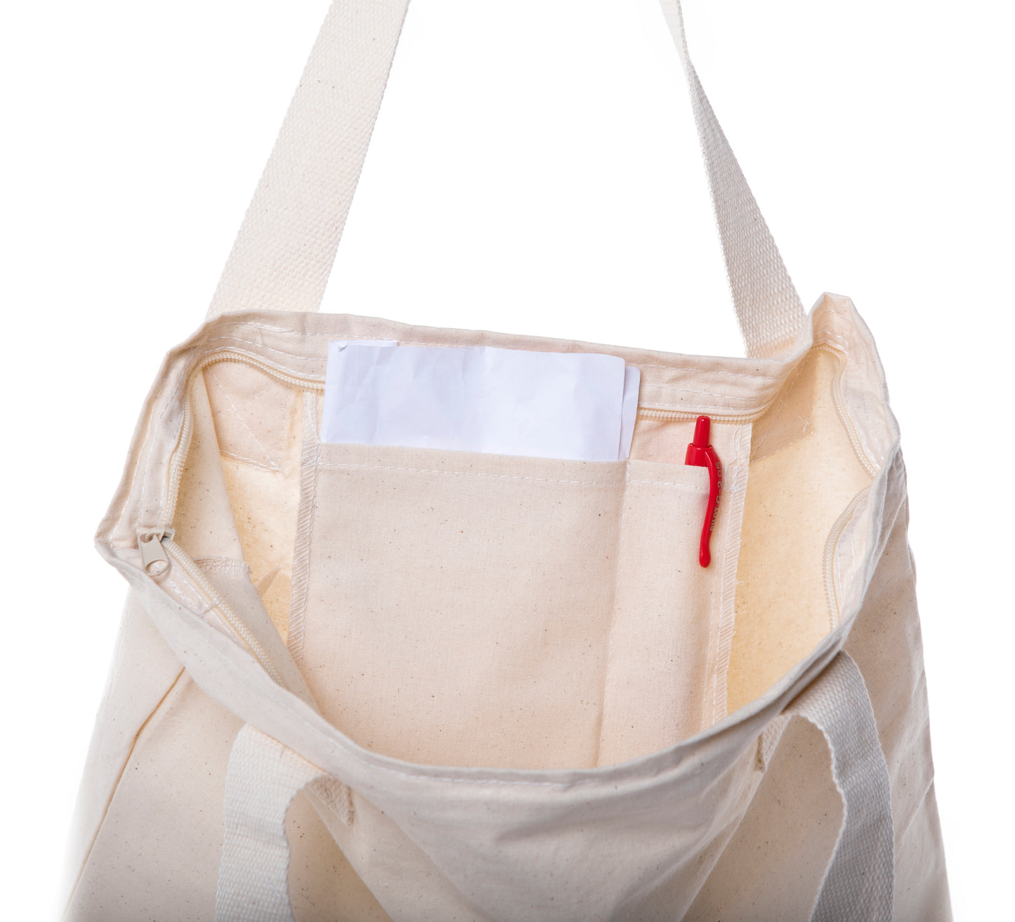 Cotton Canvas Tote Bag With Custom Print