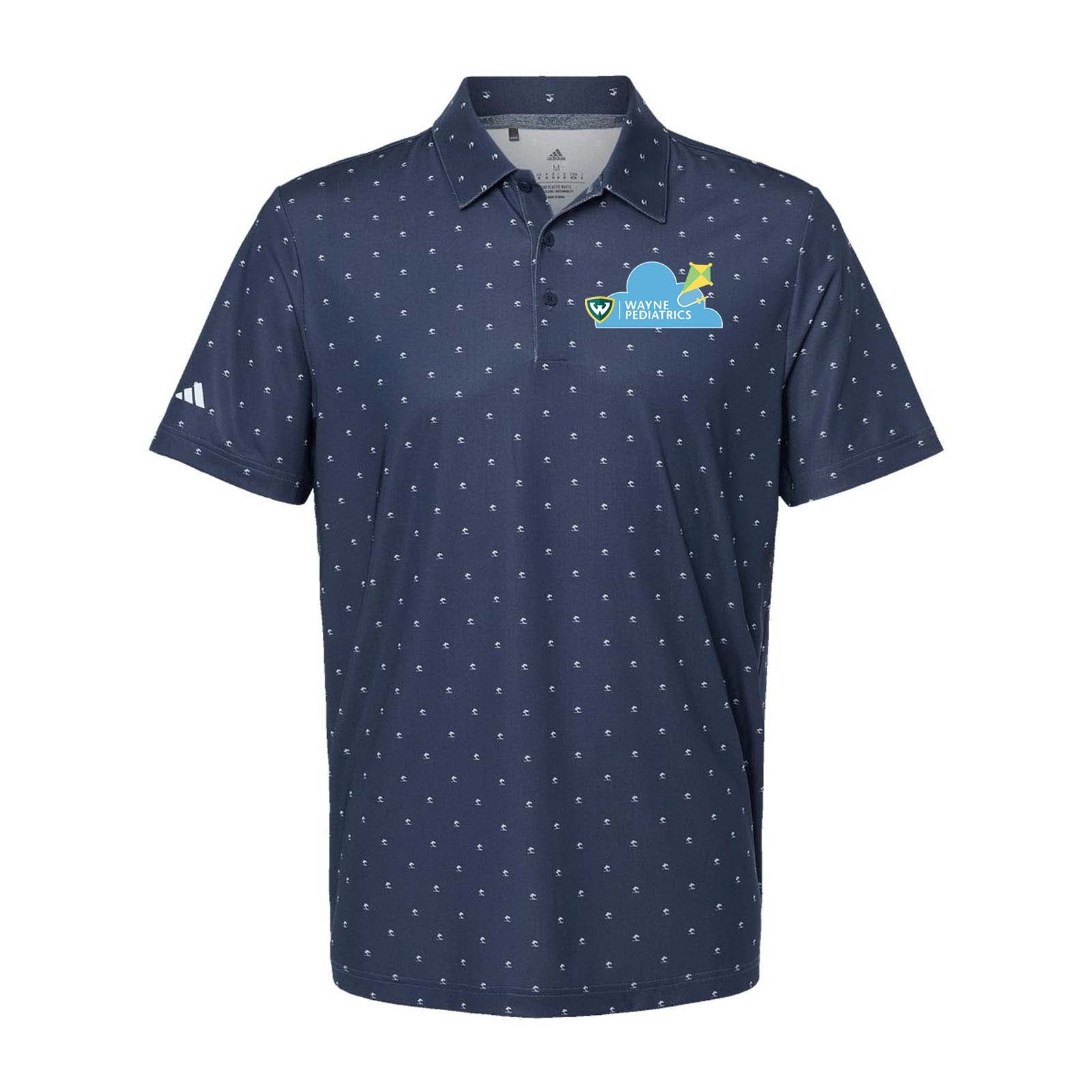 Wayne Pediatrics Adidas - Pine Tree Polo Printed