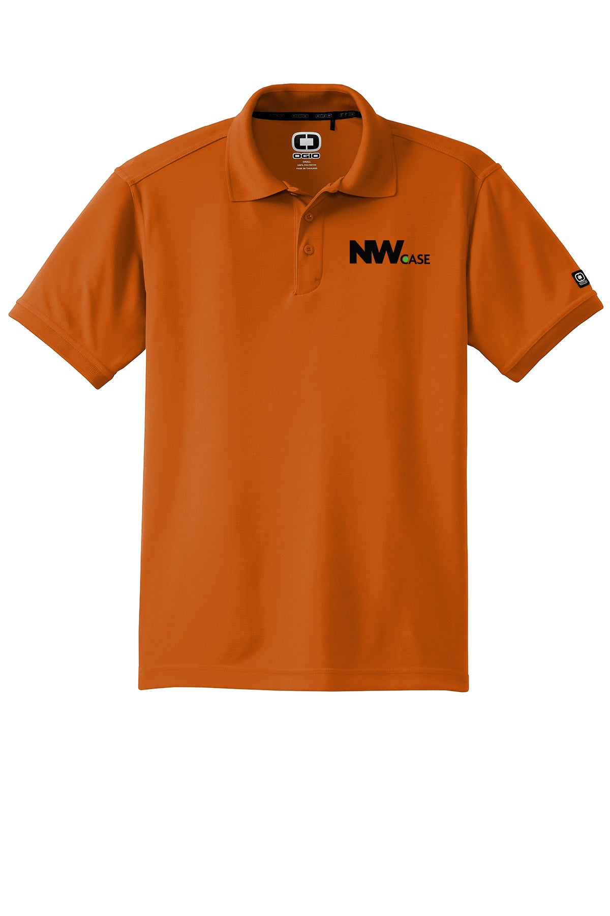 Nationwide Case Embroidered Men's 100% Polyester Caliber 2.0 Polo T-Shirt