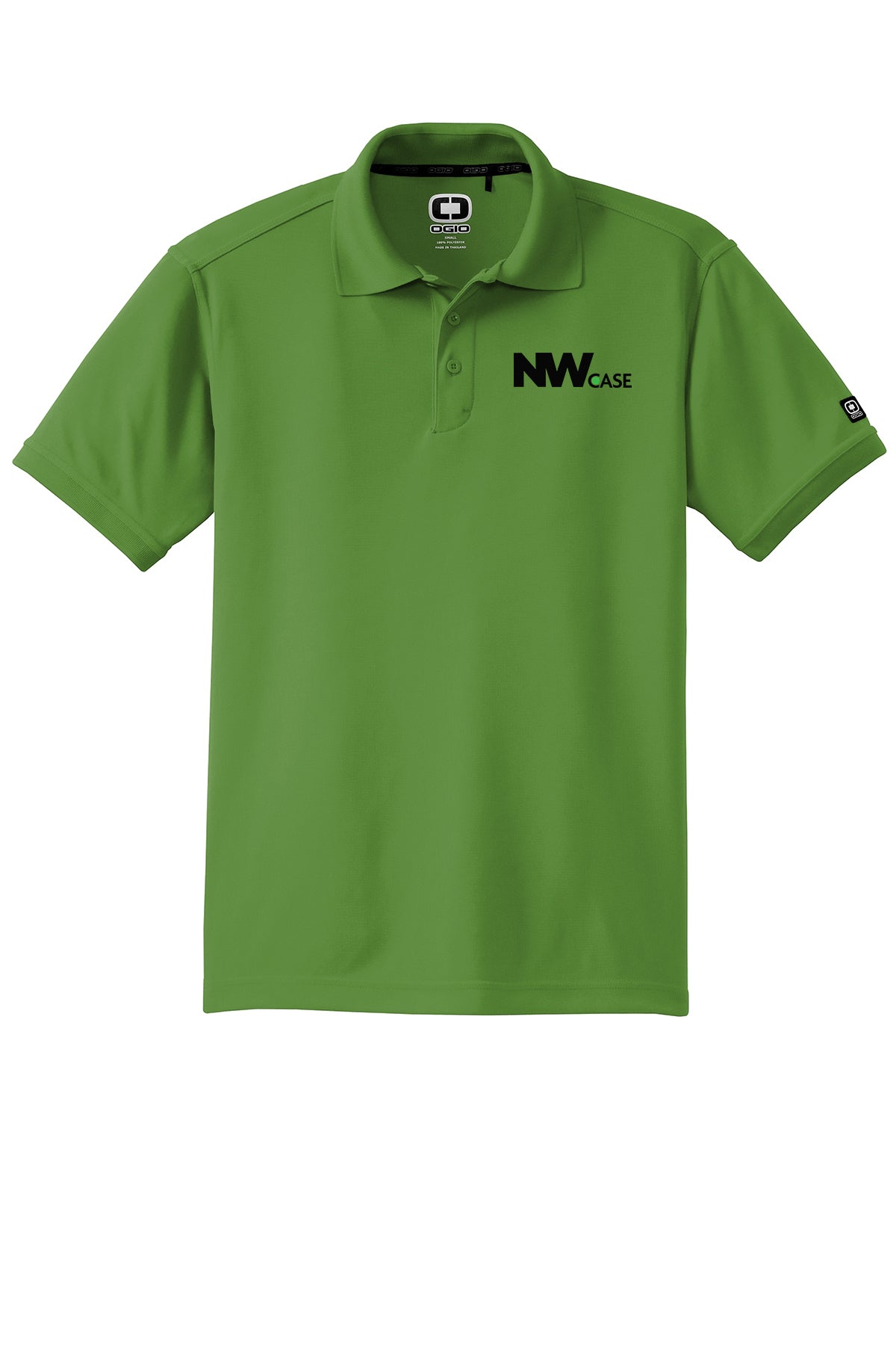 Nationwide Case Embroidered Men's 100% Polyester Caliber 2.0 Polo T-Shirt