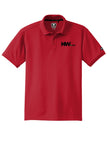 Nationwide Case Embroidered Men's 100% Polyester Caliber 2.0 Polo T-Shirt