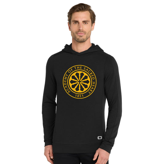 ASH - Printed Rose Window Unisex OGIO Luuma Hoodie
