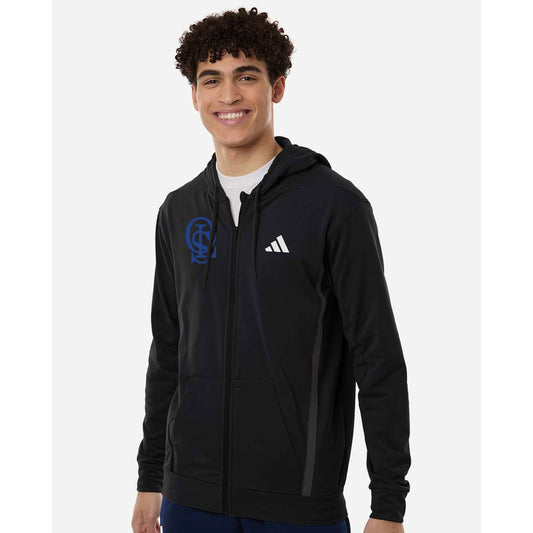 OLS Logo Adidas Fleece Hooded Full-Zip