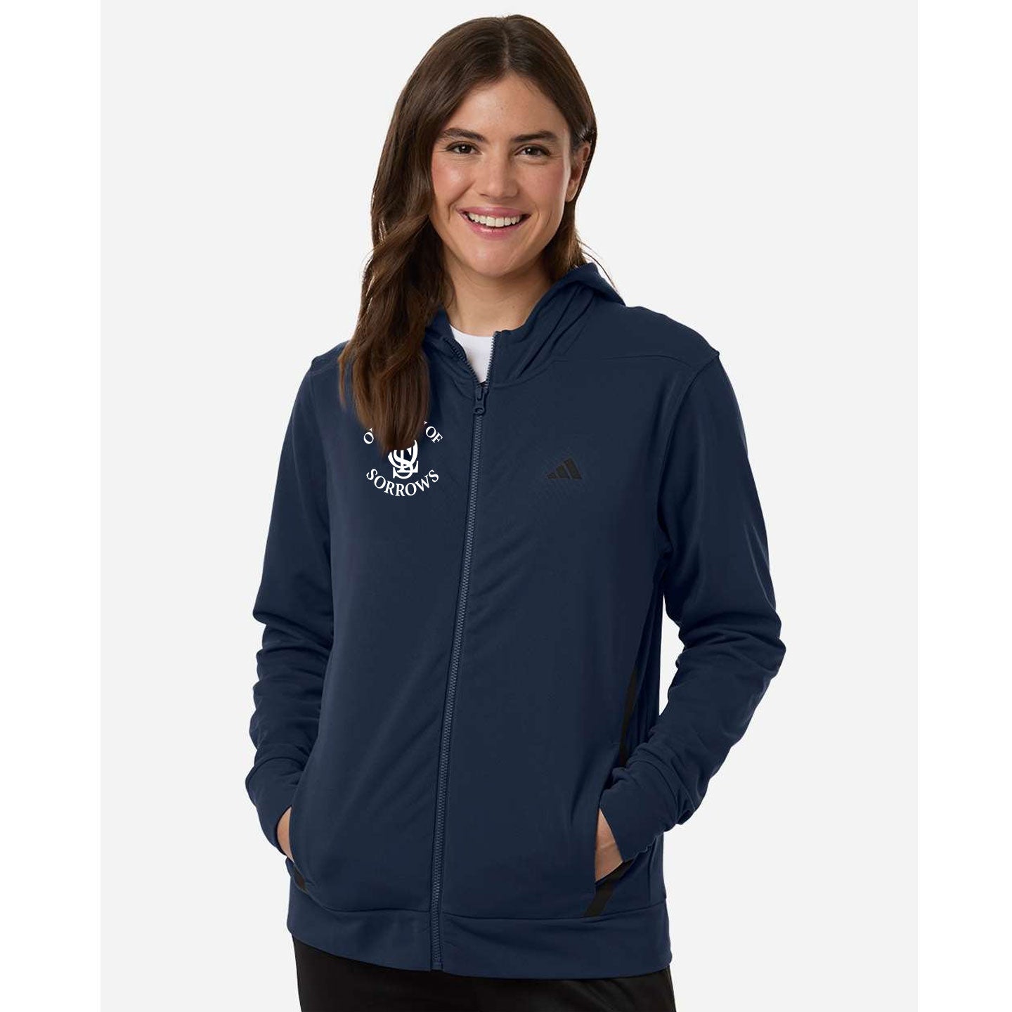 OLS Spirit Mark Adidas Women's Fleece Full-Zip Hooded Sweatshirt