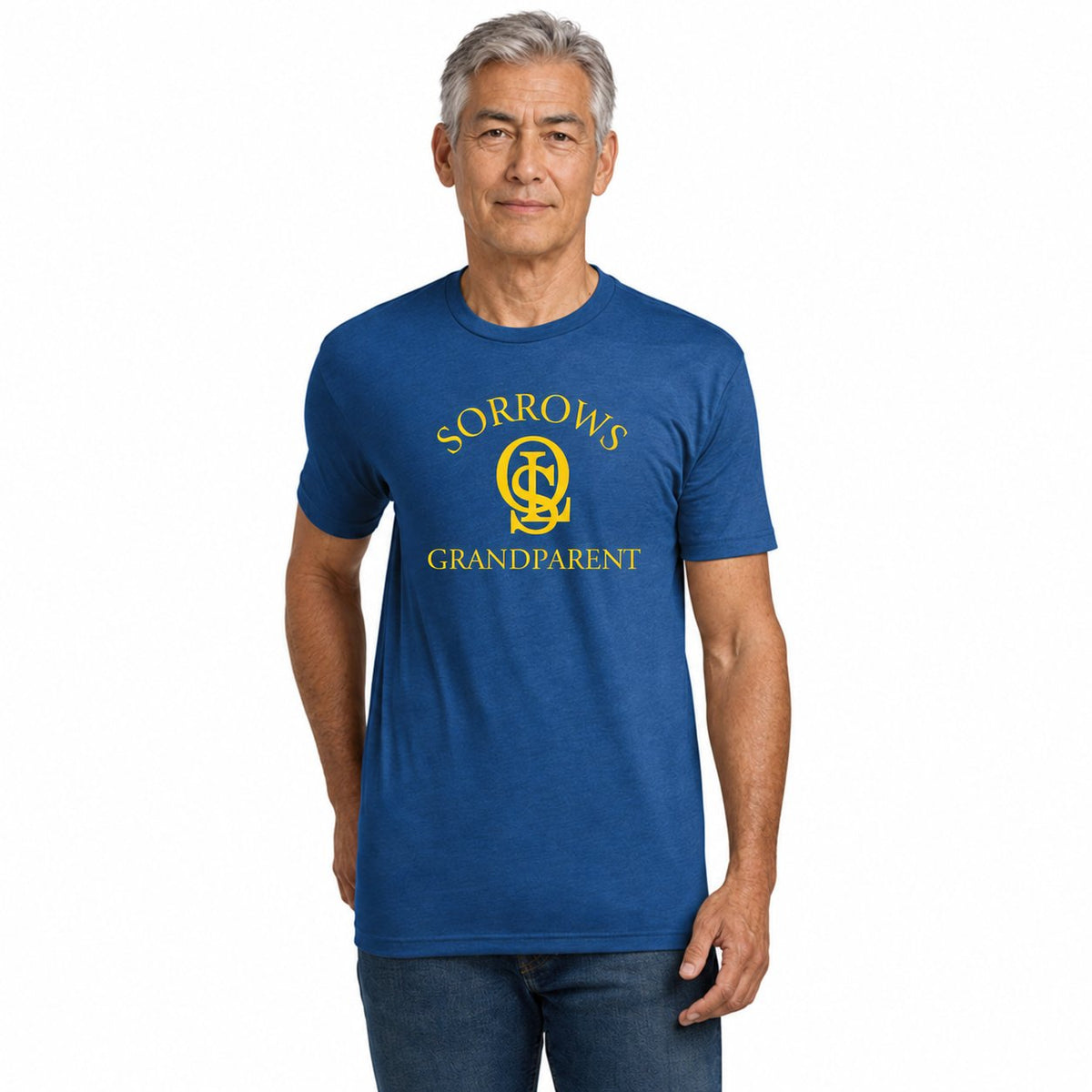 OLS Sorrows Grandparent Unisex Blended Custom T-Shirt