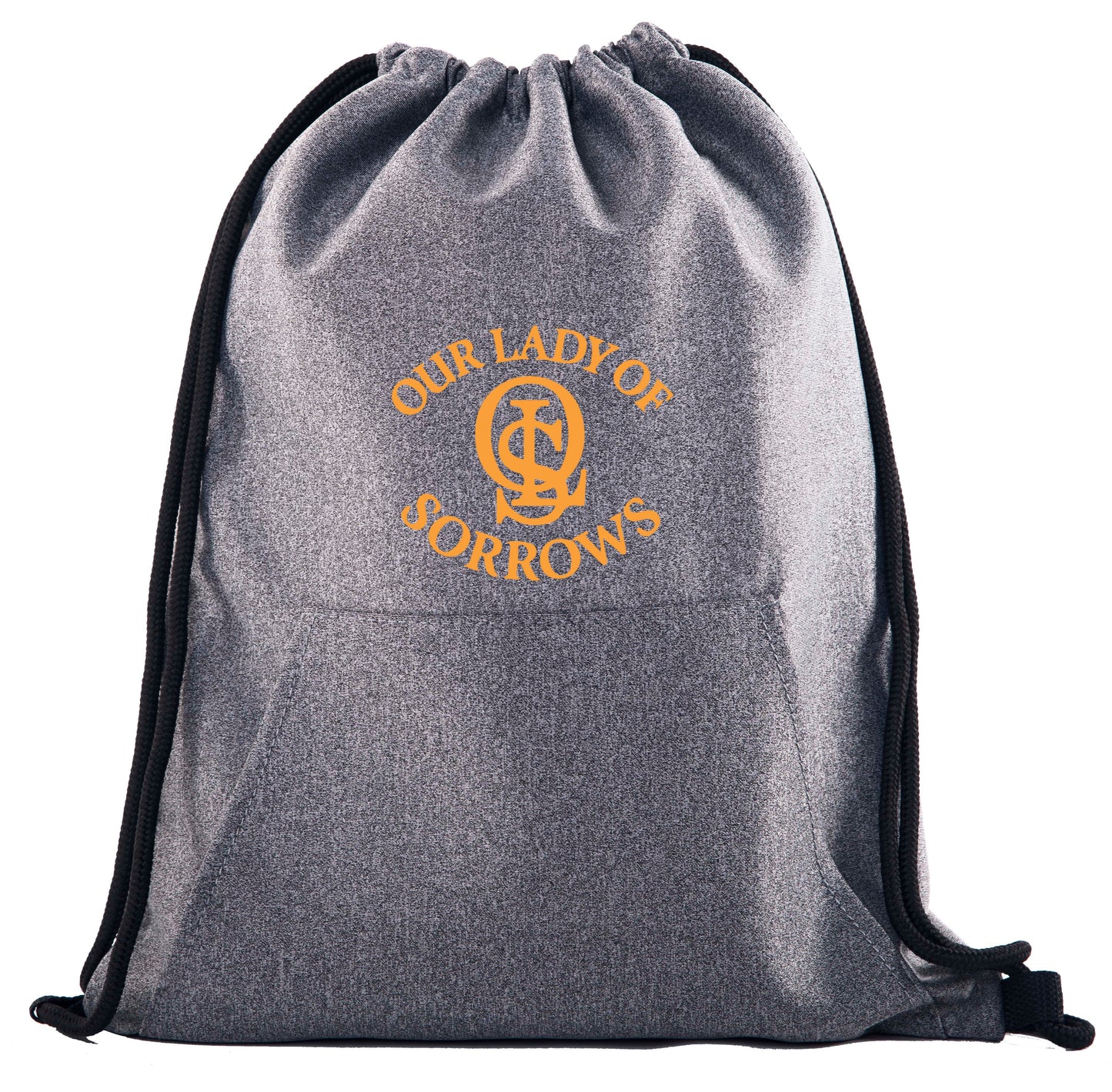 OLS Drawstring Bag w/ Pocket Printed - Mato & Hash