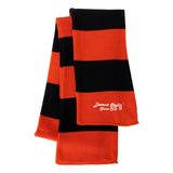 Detroit Stylin' Skate Club - Sportsman - Rugby-Striped Knit Scarf Embroidery