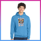 Domino Effect Apparel - Bob Be Genuine Printed Port & Co Pullover Hoodie