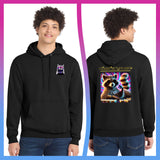 Domino Effect Apparel - Classy but Trashy Printed Port & Co Pullover Hoodie