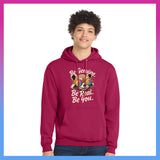 Domino Effect Apparel - Bob Be Genuine Printed Port & Co Pullover Hoodie