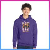Domino Effect Apparel - Bob Be Genuine Printed Port & Co Pullover Hoodie