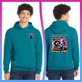 Domino Effect Apparel - Classy but Trashy Printed Port & Co Pullover Hoodie