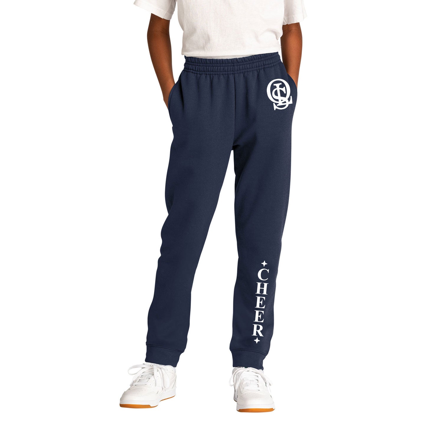 OLS Cheer - Youth Port&Co Core Fleece Joggers with Pockets