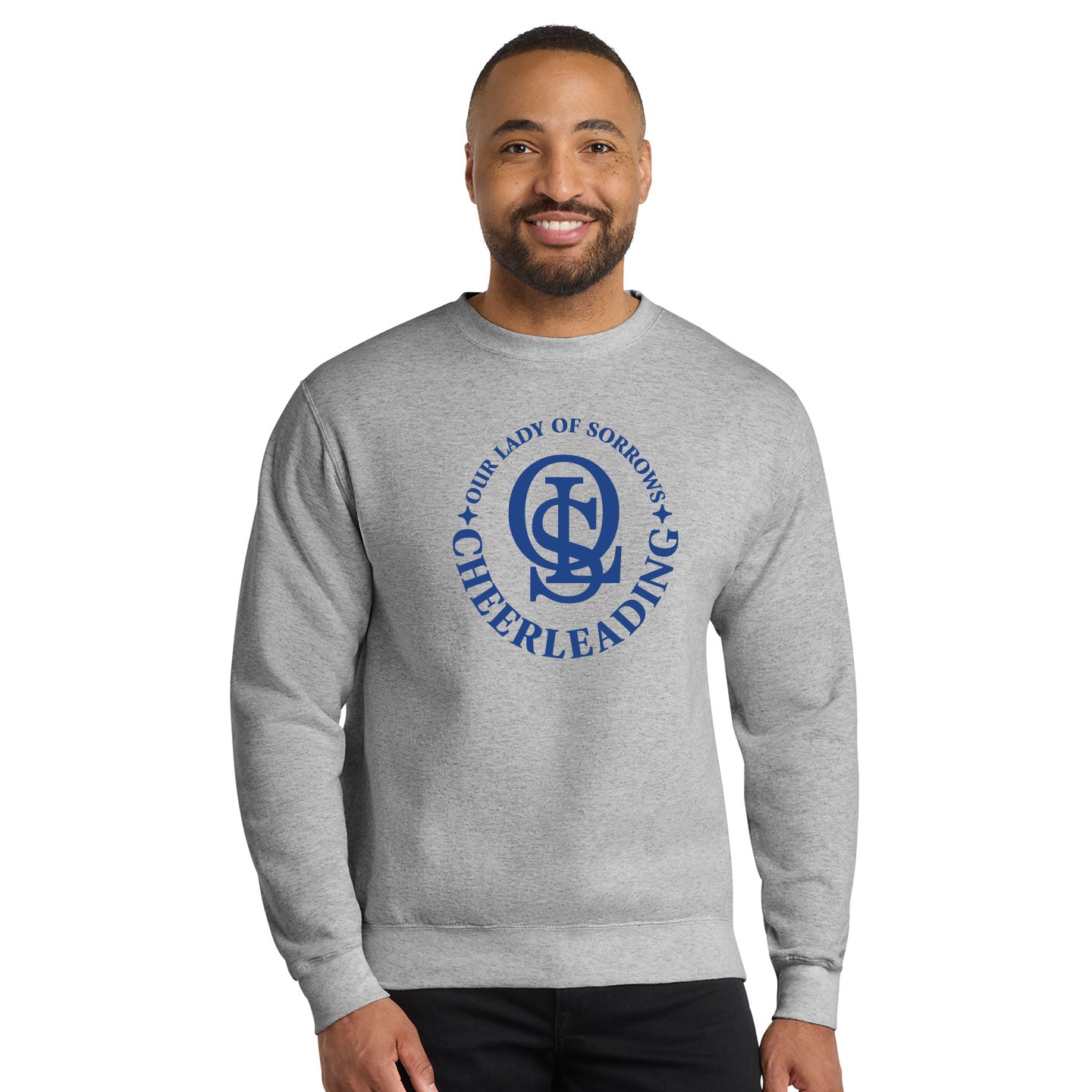 OLS Cheer - Unisex Port&Co Core Fleece Printed Sweatshirt