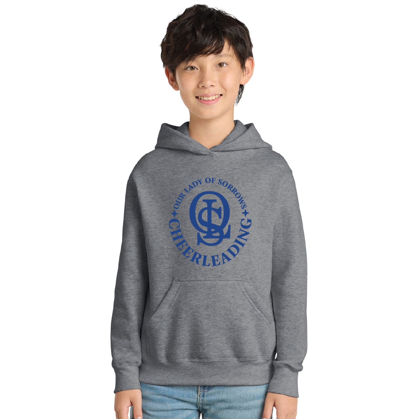 OLS Cheer - Youth Port&Co Core Fleece Pullover Hoodie