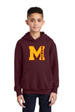 Mercy High School - Varsity Dance - Port & Company® Youth Core Fleece Pullover Hooded Sweatshirt