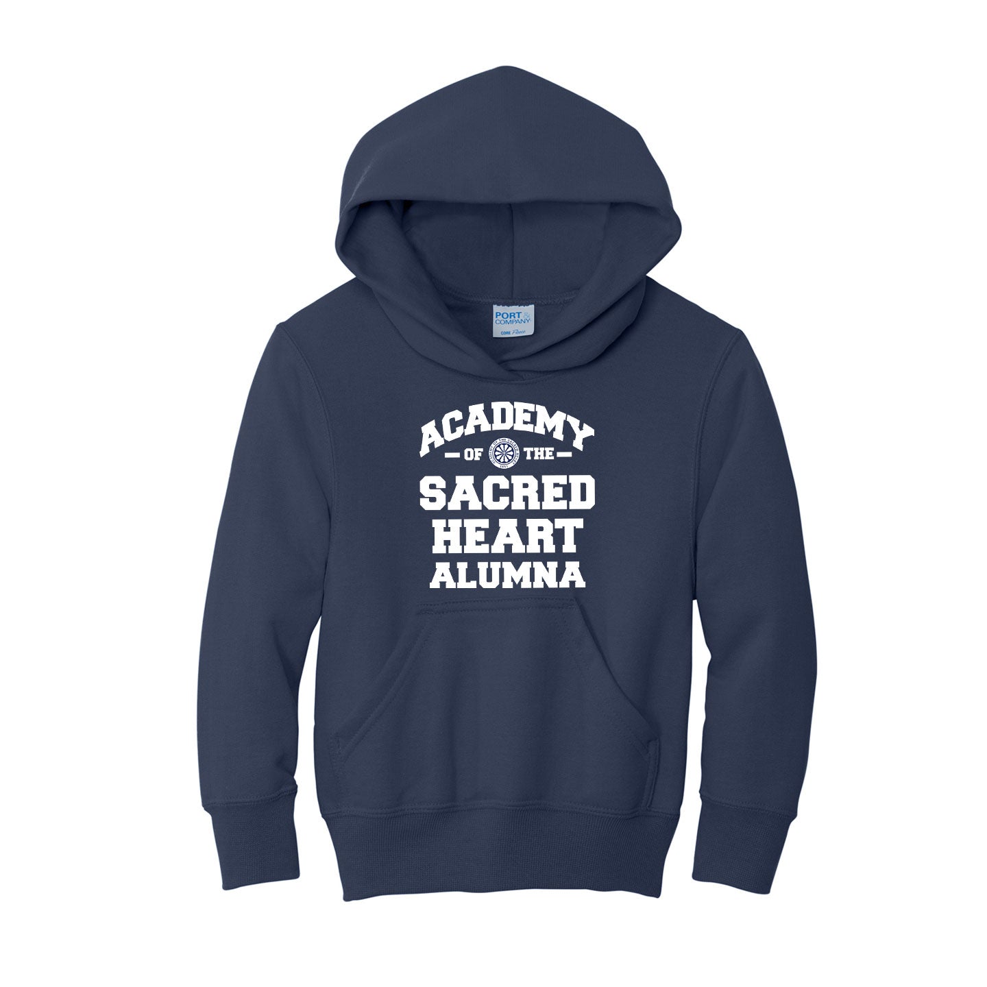 ASH - Printed Athletic ASH Family Youth  Port & Co Pullover Hoodie