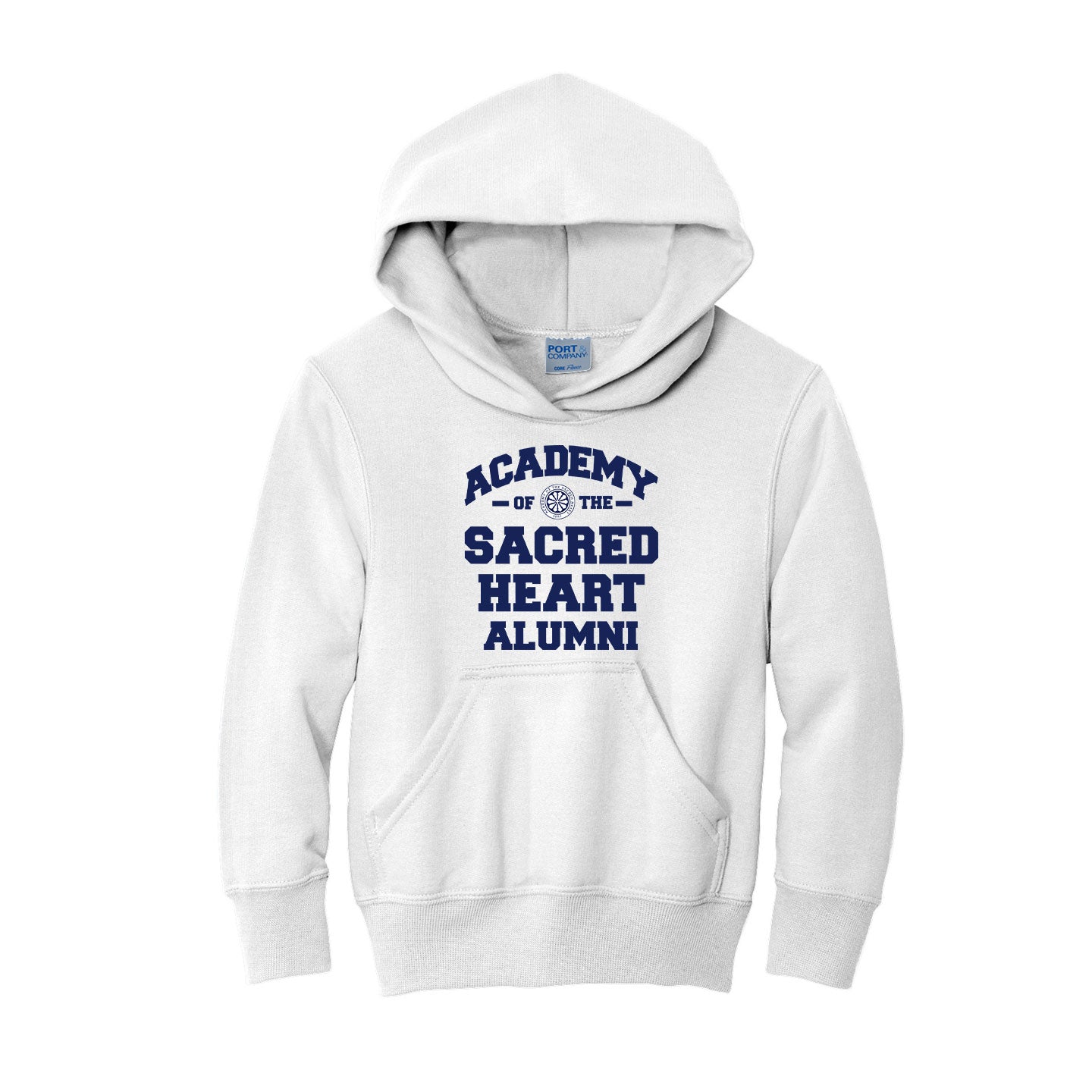 ASH - Printed Athletic ASH Family Youth  Port & Co Pullover Hoodie