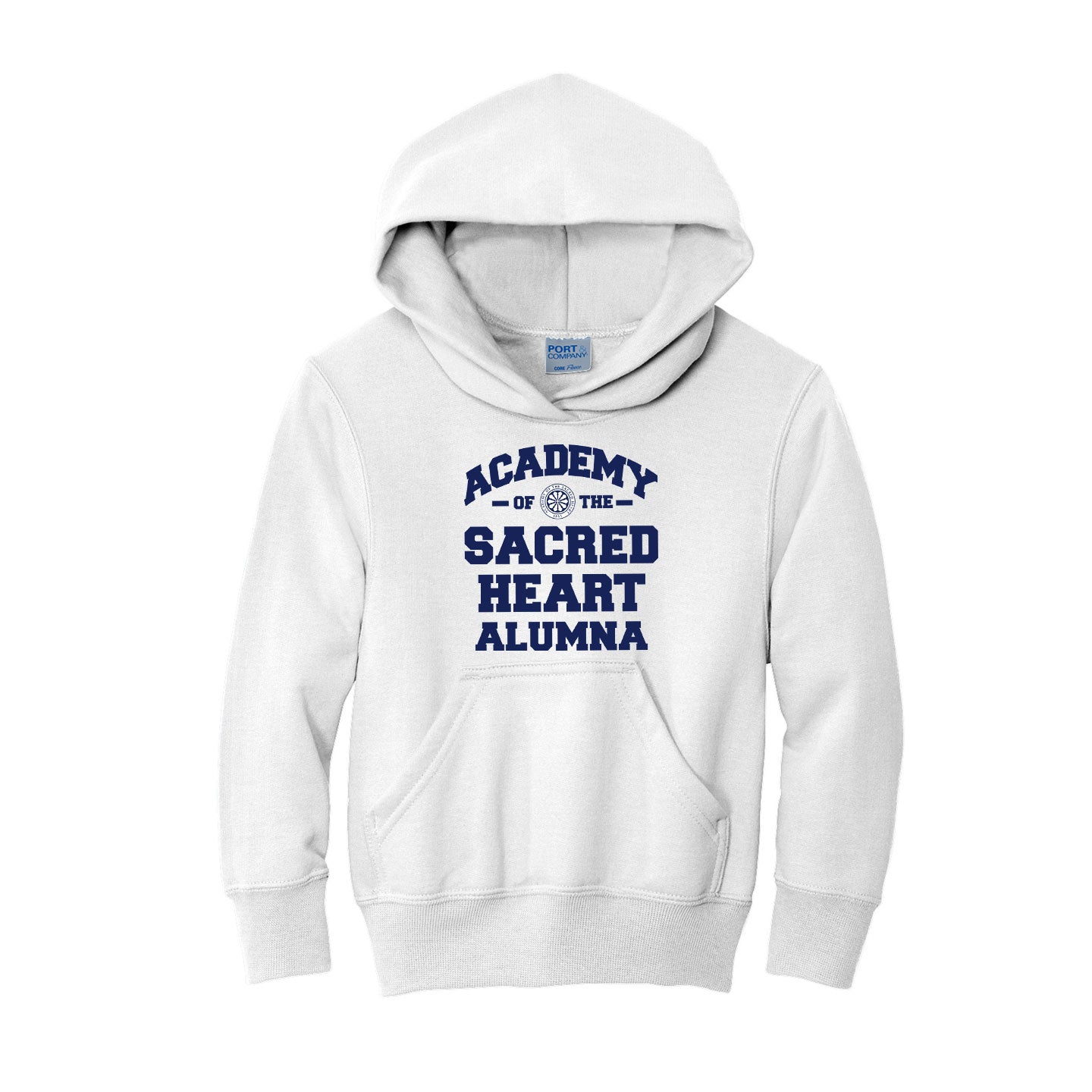 ASH - Printed Athletic ASH Family Youth  Port & Co Pullover Hoodie