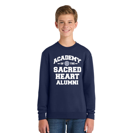 ASH - Printed Athletic ASH Family Youth Port & Co Sweatshirt