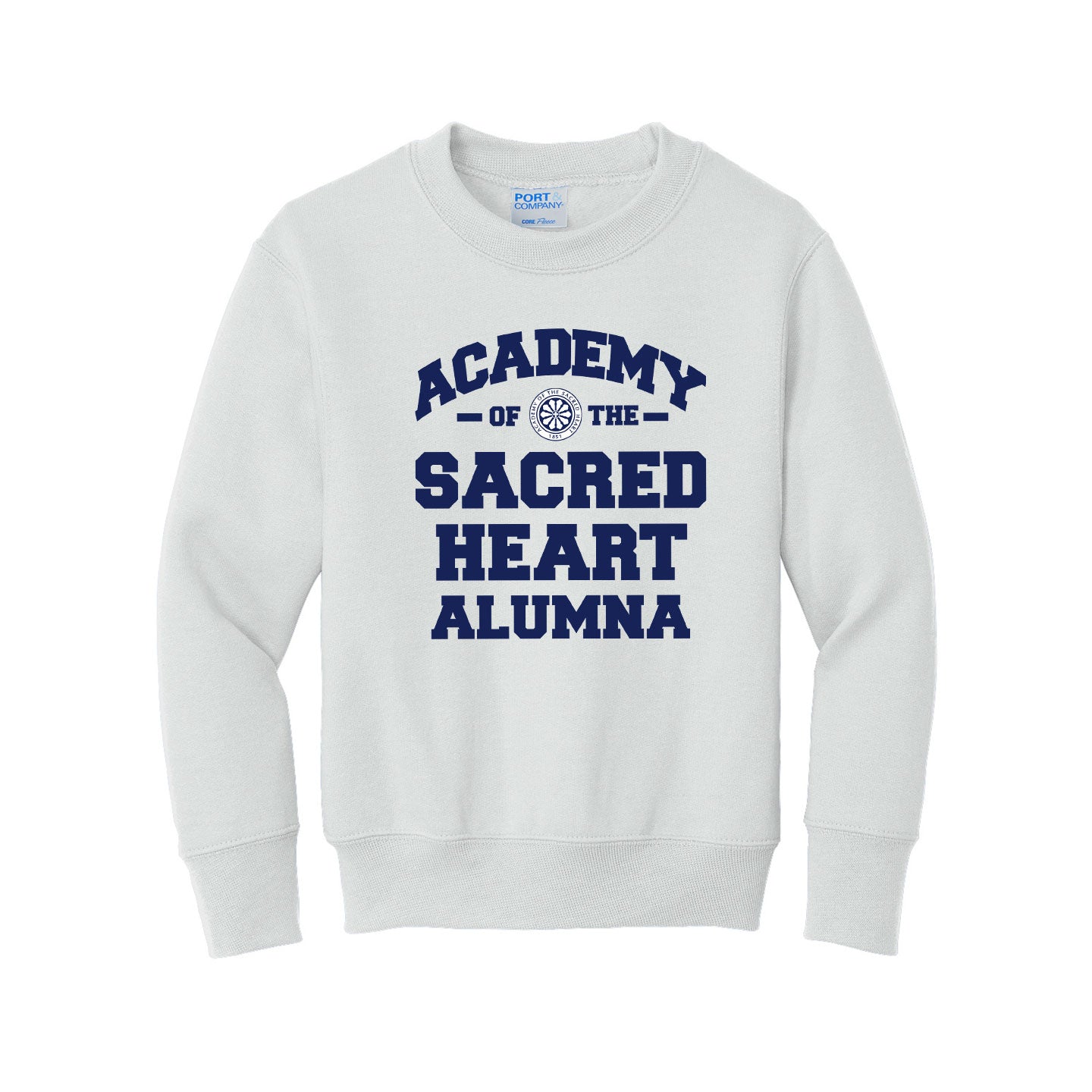 ASH - Printed Athletic ASH Family Youth Port & Co Sweatshirt