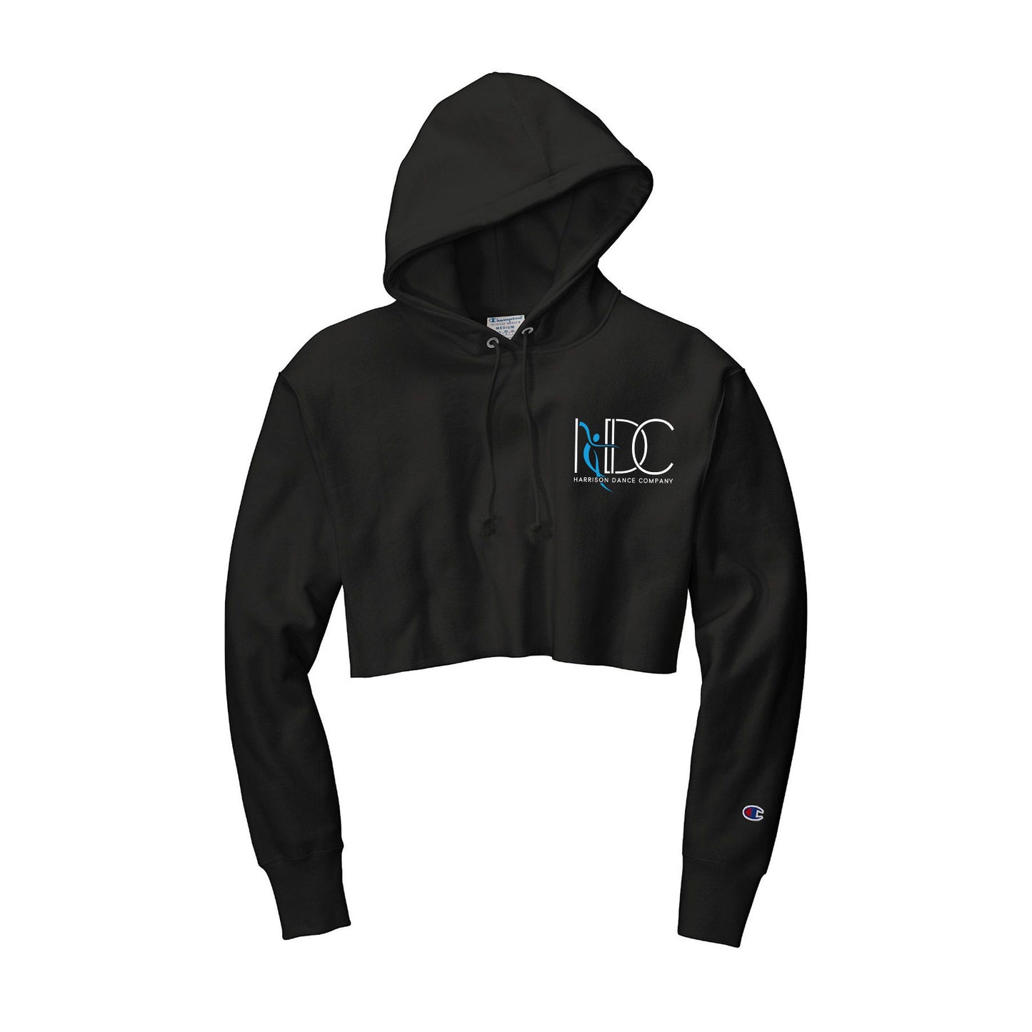 Harrison Dance Company - Champion Women's Reverse Weave Cropped Cut-Off Hooded Sweatshirt