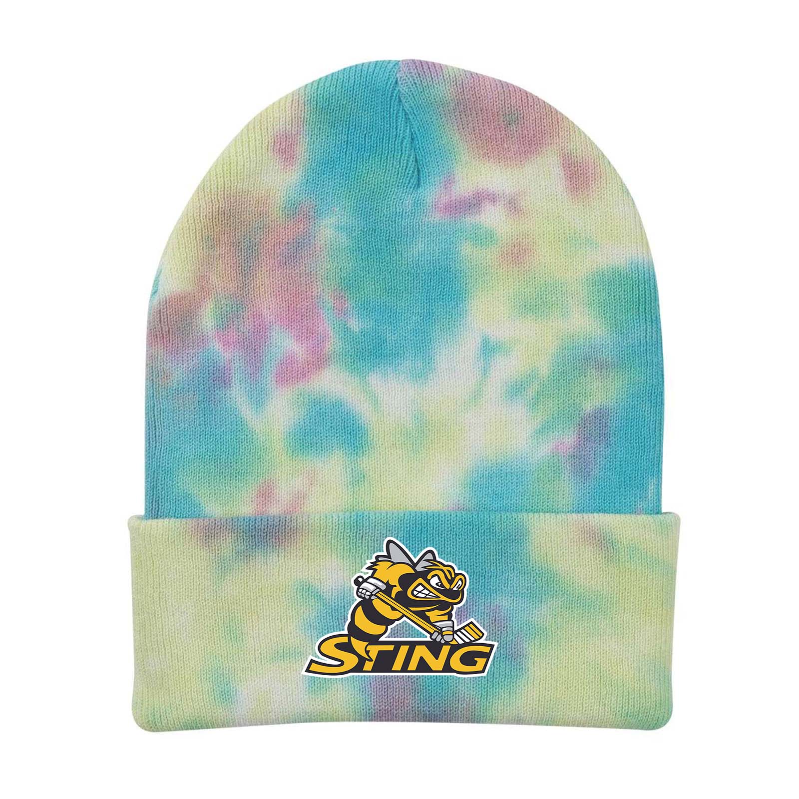 Troy Sting Embroidered Sportsman - 12" Tie-Dyed Knit