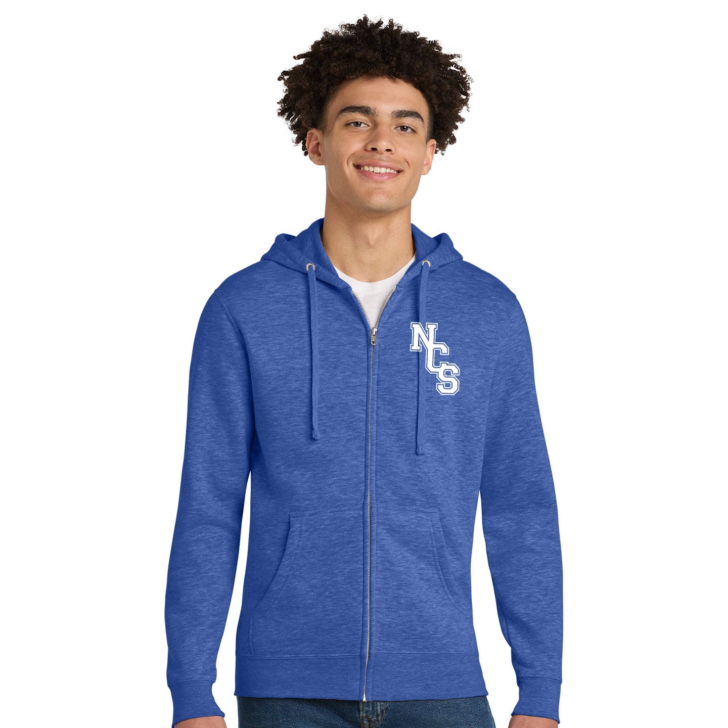NVCS - NCS Embroidered Unisex Full Zip Hoodie