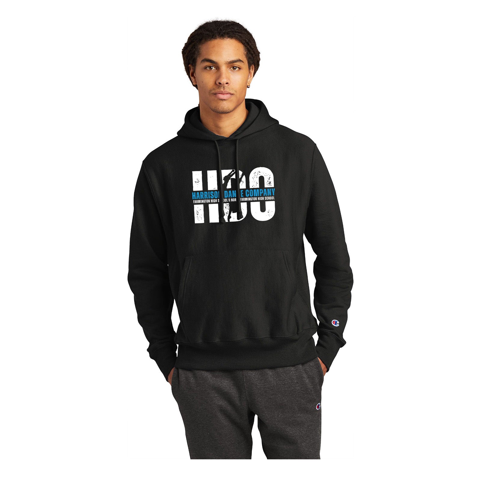 Harrison Dance Company - Champion ® Reverse Weave ® Hooded Sweatshirt