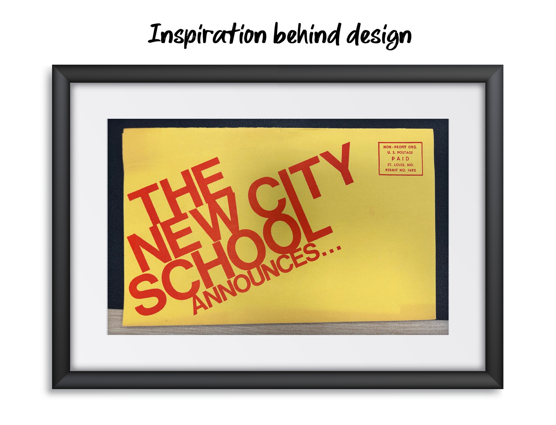 New City School - Diagonal Design - Bella + Canvas Youth Cotton/Polyester Blend T-Shirt