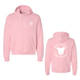 Peace Love and Paws Rescue - Whos Afraid of Little Old Me? Unisex Bella Sponge Fleece Hoodie