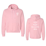 Peace Love and Paws Rescue -Whos Afraid Of little old me? Swifty Unisex Bella Sponge Fleece Hoodie