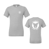 Peace Love and Paws Rescue -Childless Dog Lady Unisex Bella Triblend Shirt