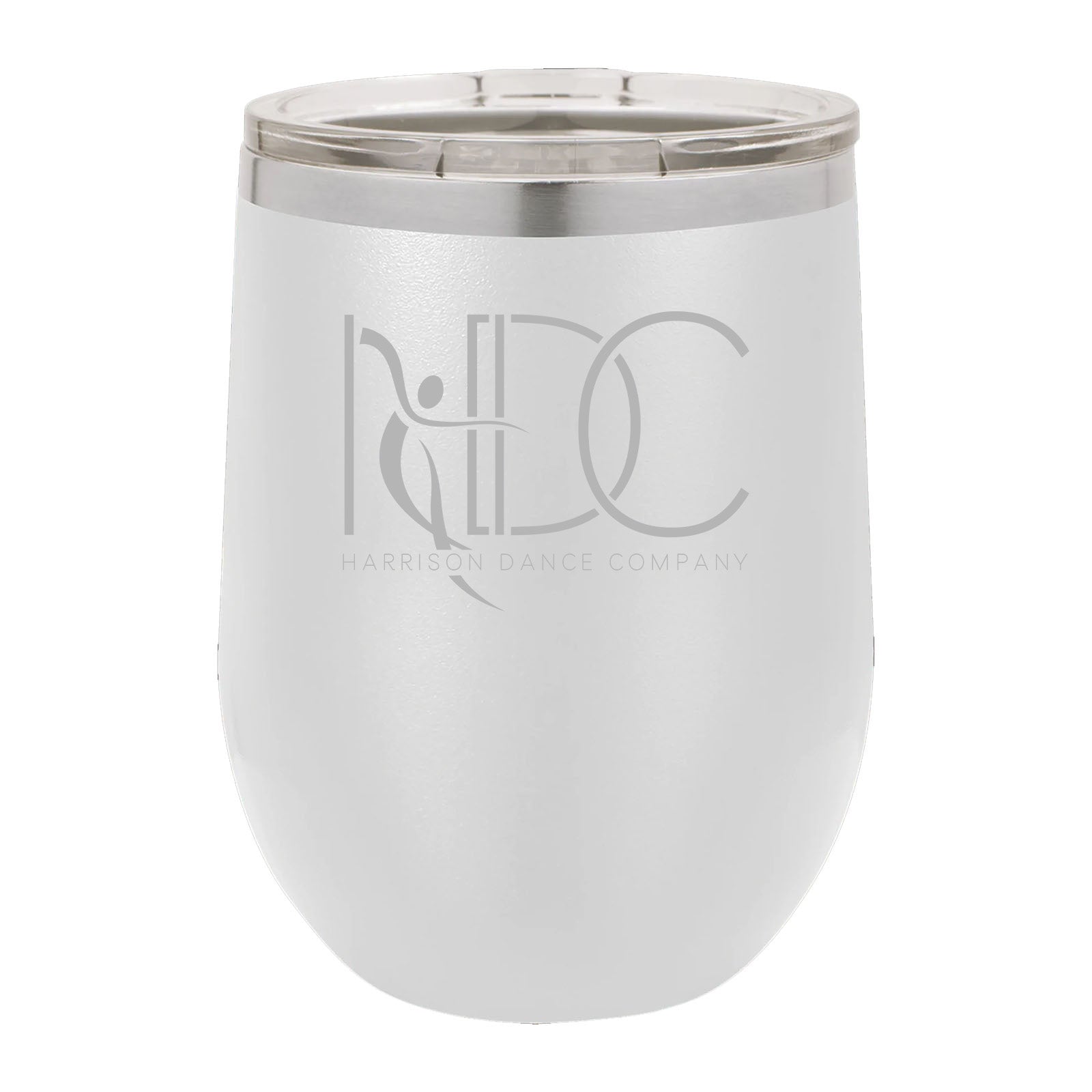 Harrison Dance Company - Engraved Matte Wine Tumbler 12 oz.