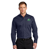 JST - Port Authority® SuperPro™ Twill Embroidered Shirt