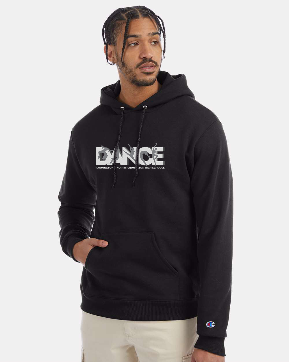 Farmington Hills High School Dance Program - Champion Powerblend Pullover Hoodie