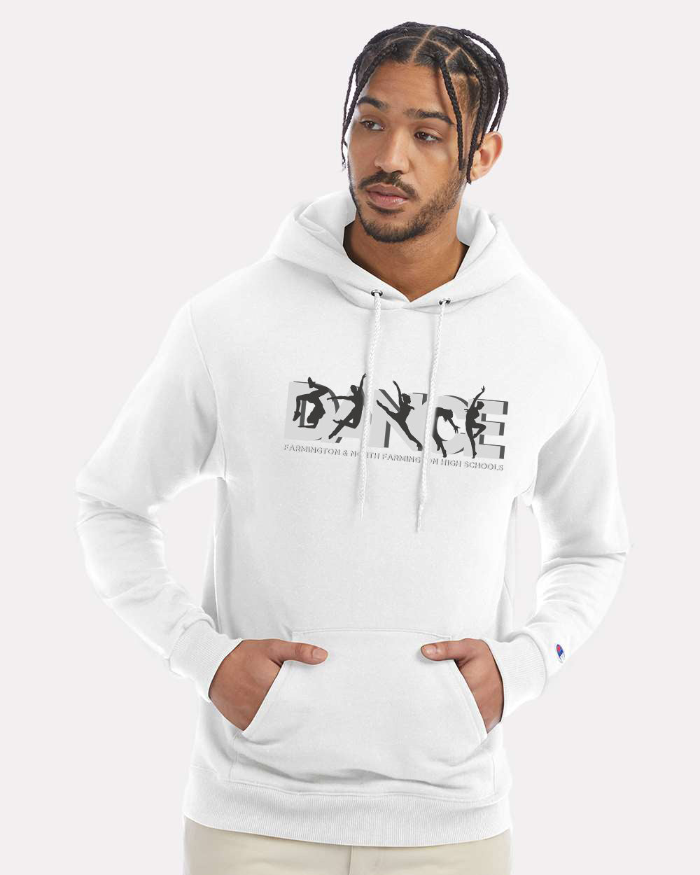 Farmington Hills High School Dance Program - Champion Powerblend Pullover Hoodie