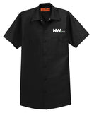 Nationwide Case Embroidered Red Kap® Short Sleeve Industrial Work Shirt